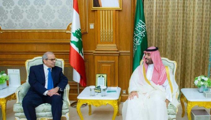 سلام التقى ولي العهد السعودي: الحكومة ماضية ببسط سلطتها على كامل أراضيها