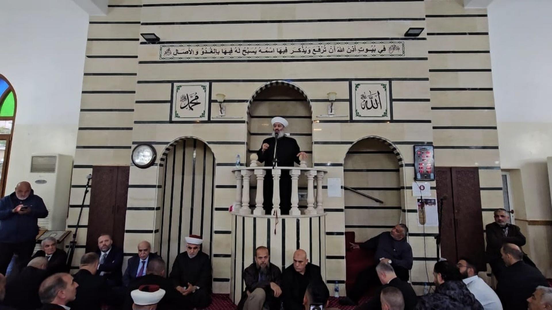 مفتي عكار في خطبة العيد: الإختلاف بالرأي يجب ألا يتحوّل إلى صراع