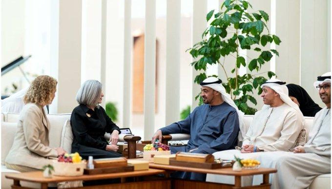 رئيس الإمارات يستقبل وفداً من الكونغرس الأميركي