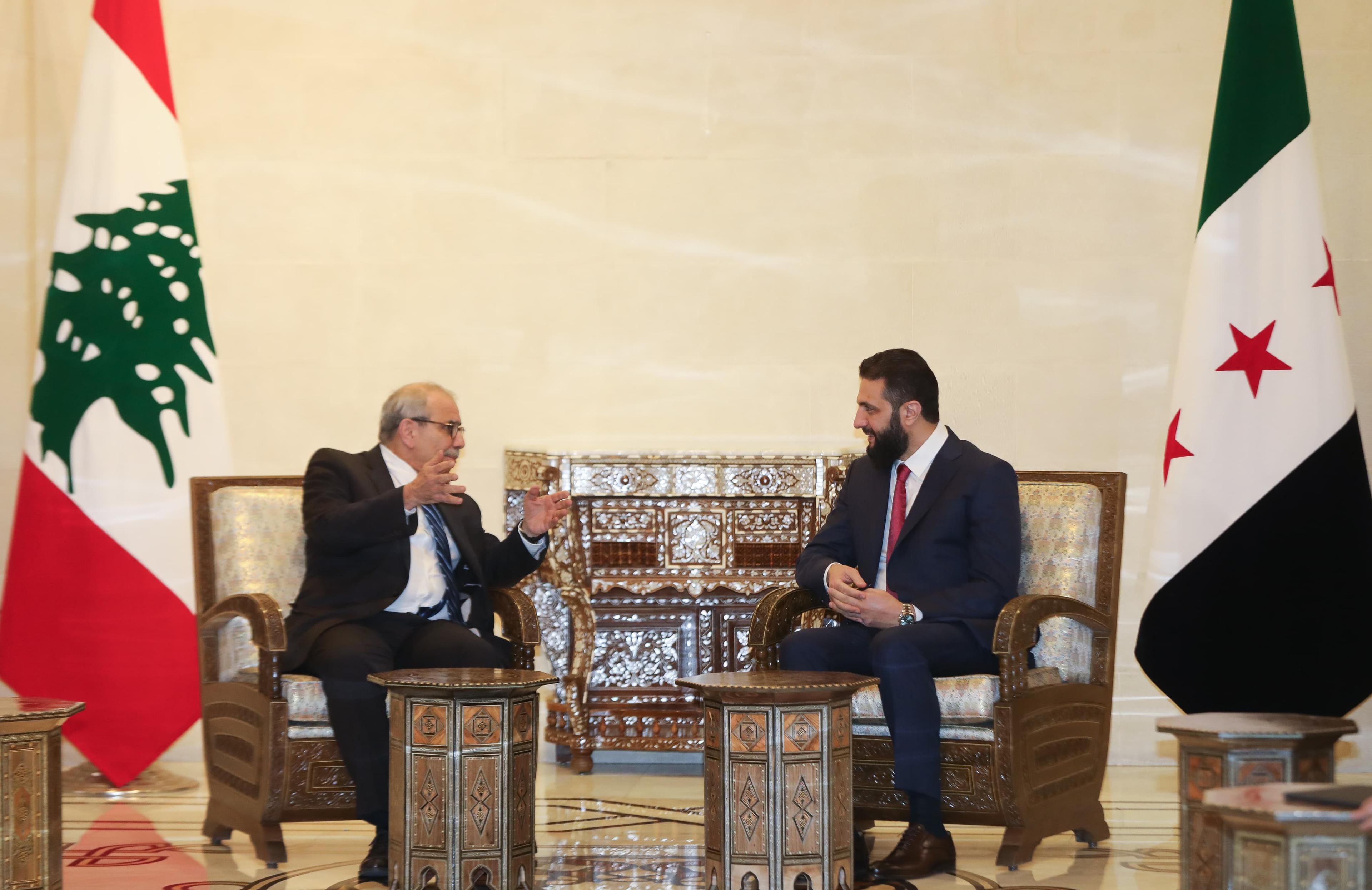 انتهاء المباحثات اللبنانية السورية في دمشق.. سلام: قرار سوريا للسوريين وقرار لبنان للبنانيين