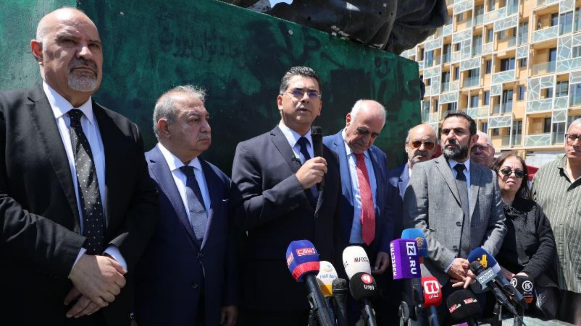 إحياء ذكرى ٦ أيار في وسط بيروت.. مرقص: للعمل في سبيل نهضة الصحافة والانتصار لشهدائنا.. الكعكي : لم يخافوا ... القصيفي : الحرية خط أحمر