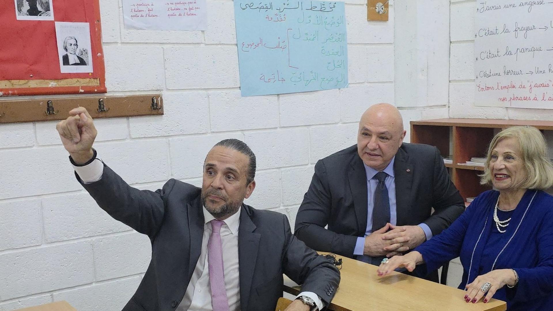 عون في "مون لاسال" لحضور قداس عيد شفيعها.. ويسترجع ذكرياته