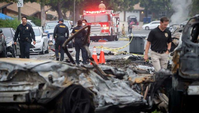 في تحطم طائرة سان دييغو... مقتل الأشخاص الستة