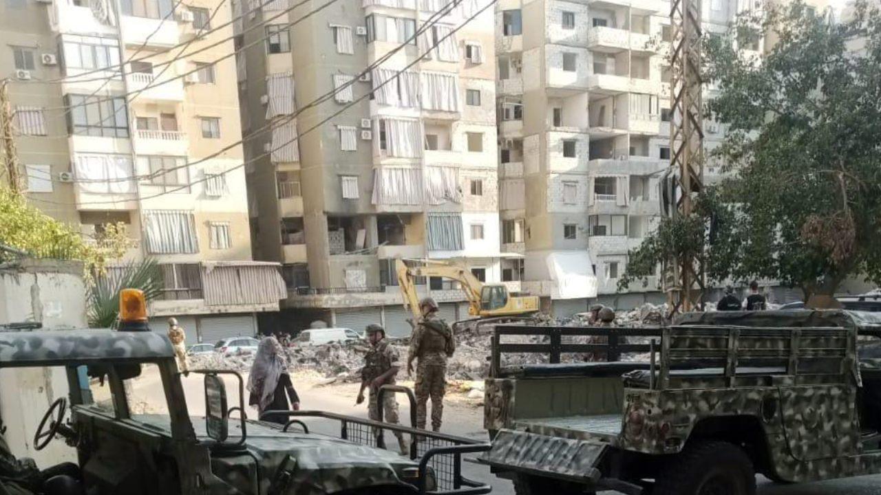 بعد تهديد بقصفه.. الجيش يُنهي الكشف على مبنى المريجة دون العثور على أدلة تُثبت وجود منشأة عسكرية