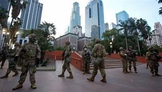 حاكم كاليفورنيا يطالب ترامب بإلغاء أمر نشر الحرس