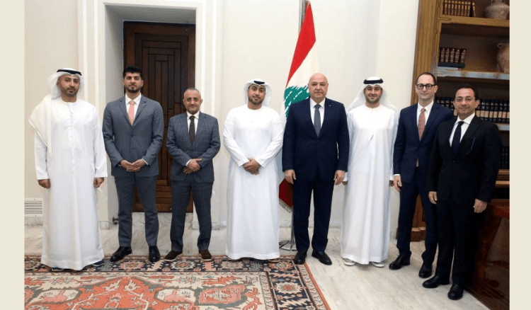 شركة اماراتية عند الرئيس عون