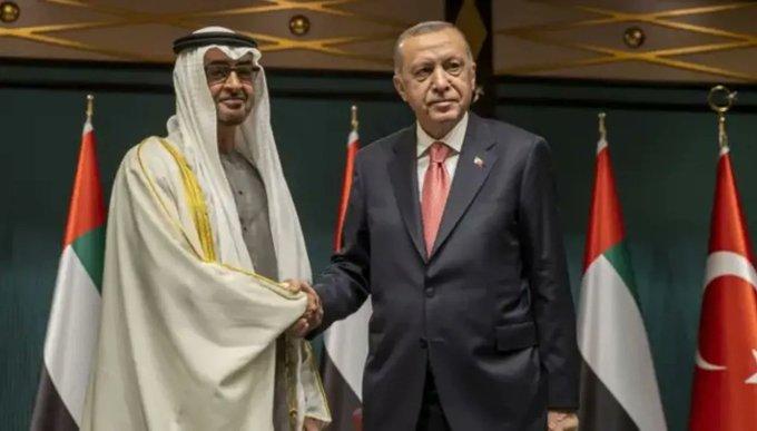 تأكيد على دعم الجهود لتحقيق السلام... بن زايد واردوغان يبحثان علاقات التعاون والتطورات الإقليمية