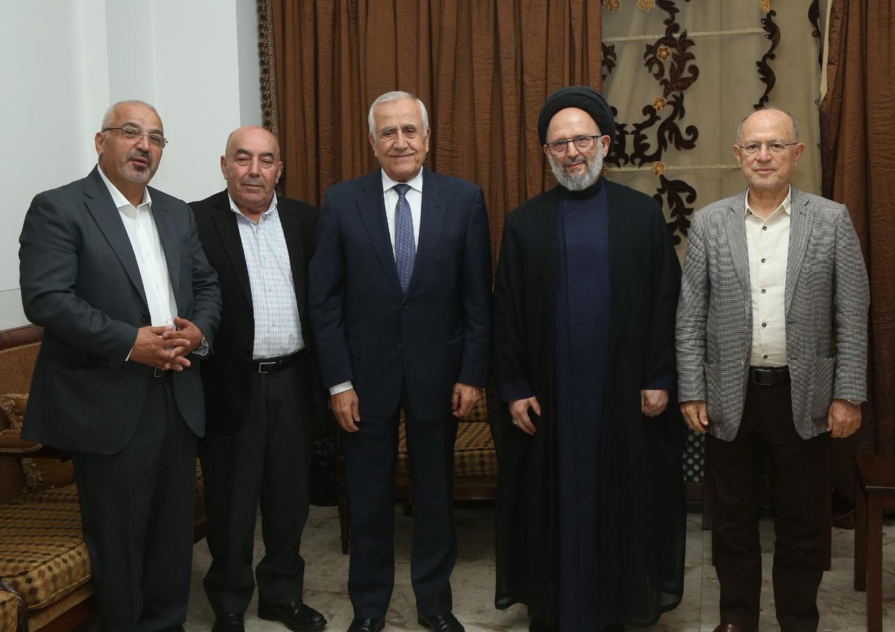 الحوار والخطاب الهادئ في لقاء الرئيس سليمان مع العلامة فضل الله