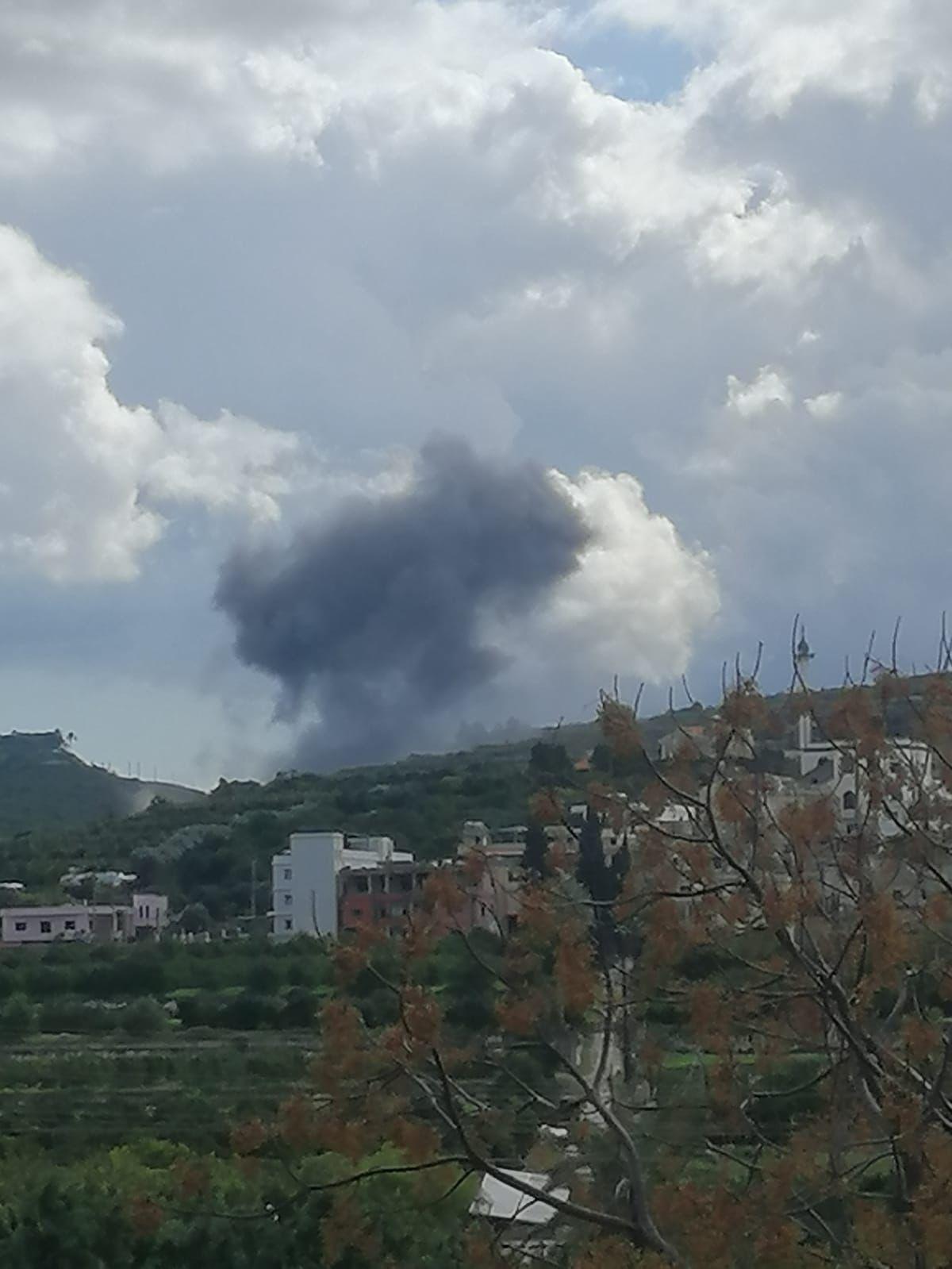 اسرائيل تلقي فوق يارون مناشير ضد "حزب الله"