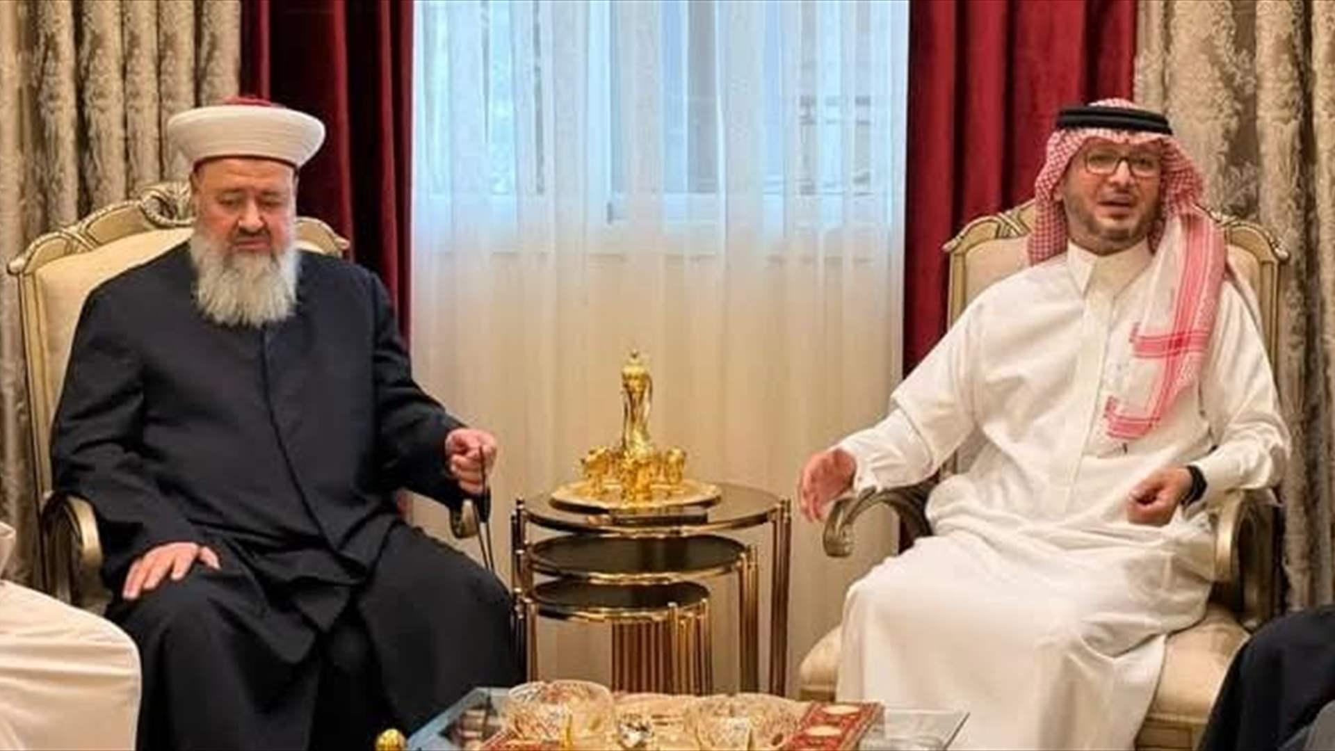 بخاري في طرابلس.. واجتماع روحي في دار الفتوى بحضور ممثلين عن مختلف الطوائف