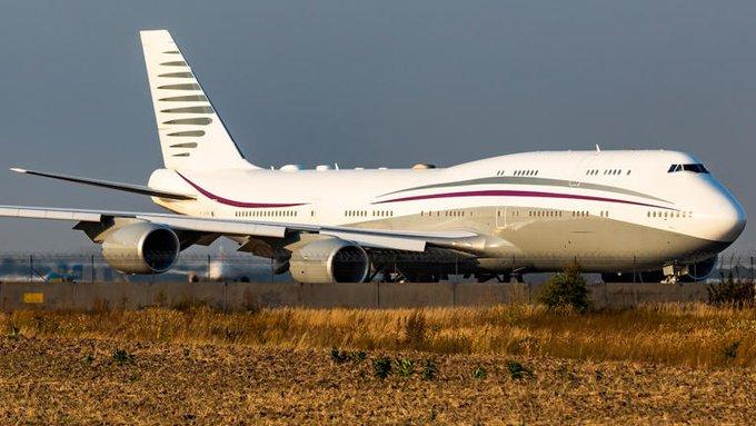 الطائرة الرئاسية المهداة من قطر قيد التعديل