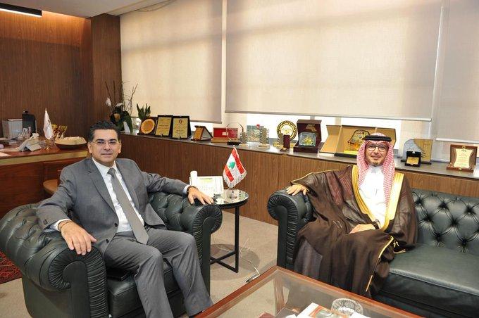 مرقص بحث والسفير بخاري في تعزيز التعاون الإعلامي ودعم وسائل الإعلام العام