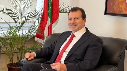 شحادة: هذا ما سنبحثه مع الوفد السوري في بيروت الخميس