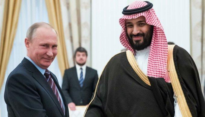 بن سلمان يتلقى رسالة خطية من بوتين