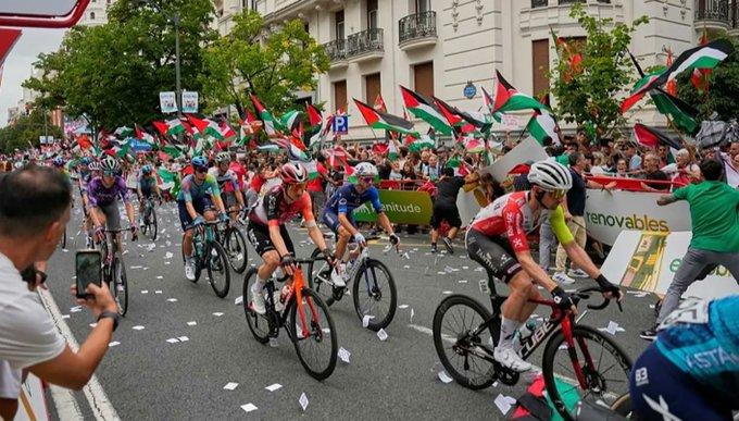 طواف إسبانيا... اقتراح بفرض عقوبات على إسرائيل