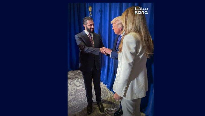 الشرع يلتقي ترامب على هامش أعمال الجمعية العامة للأمم المتحدة