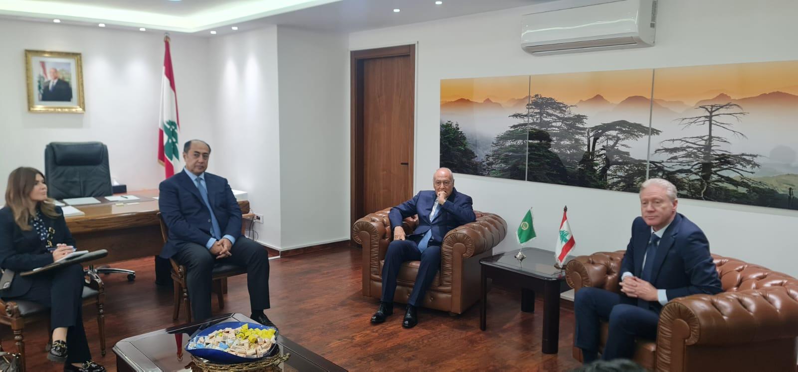 ابو الغيط عند بري ورجّي يبحث معه في اعتداءات إسرائيل المتواصلة