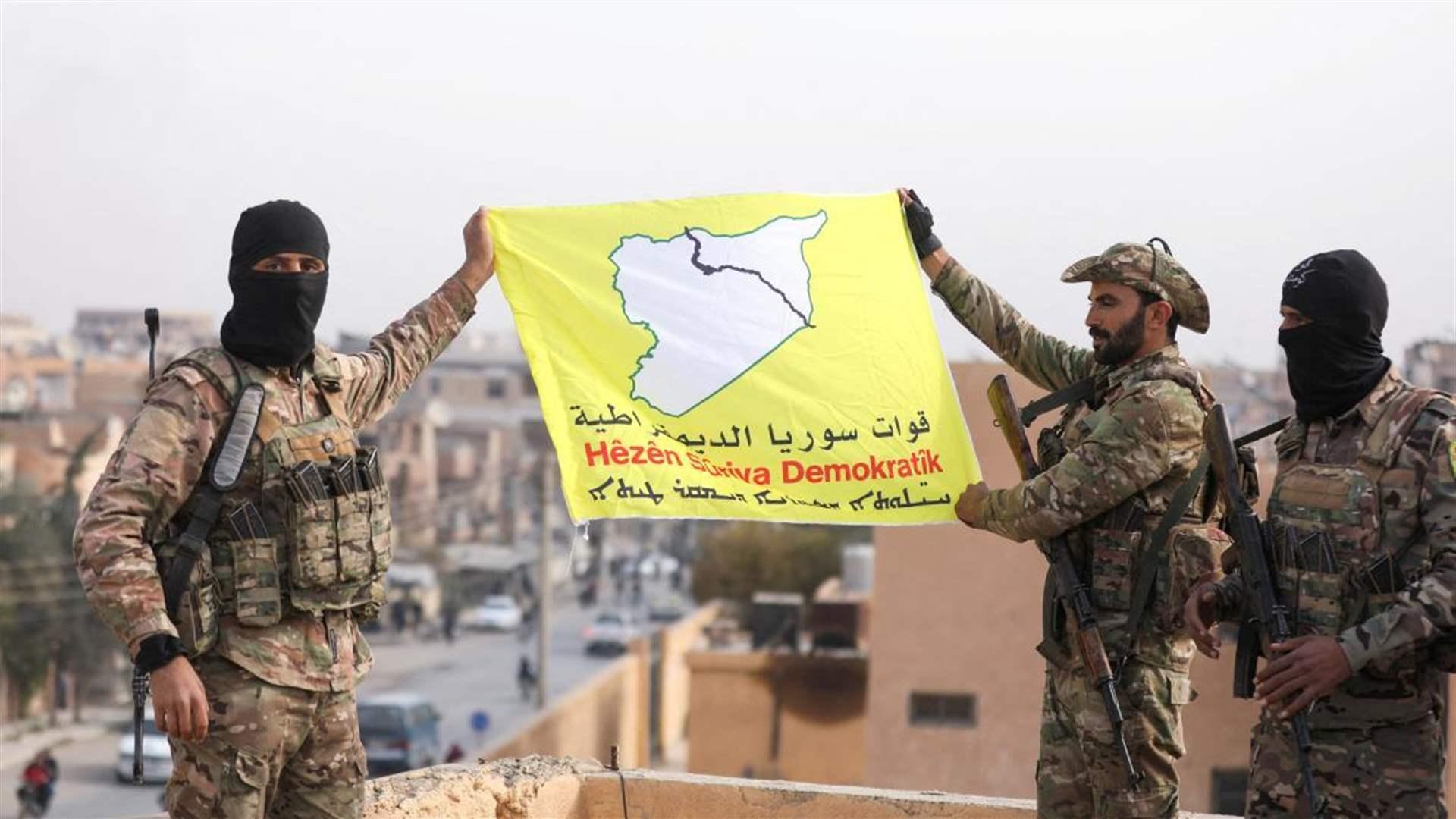 وزارة الدفاع السورية تتهم قوات سوريا الديمقراطية بقتل جنديين والأخيرة تنفي
