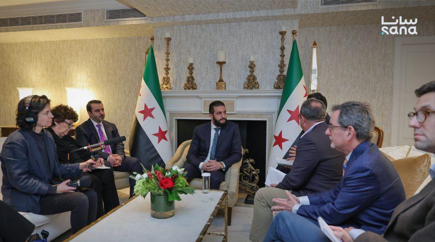 الشرع لـ واشنطن بوست: نسعى لشراكة متوازنة مع واشنطن ومتمسكون بسيادة سوريا على الجنوب