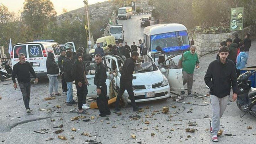 انذار اسرائيلي الى سكان دير كيفا وشحور ..واستهداف سيارة في الطيري