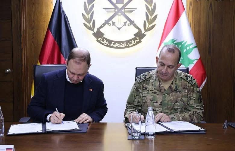 توقيع اتفاقيتين لدعم الجيش من قبل السلطات الألمانية