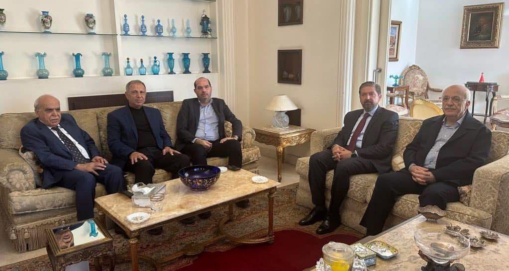بن فرحان يستقبل "التوافق الوطني" و"الاعتدال الوطني" ومعوّض في اليرزة