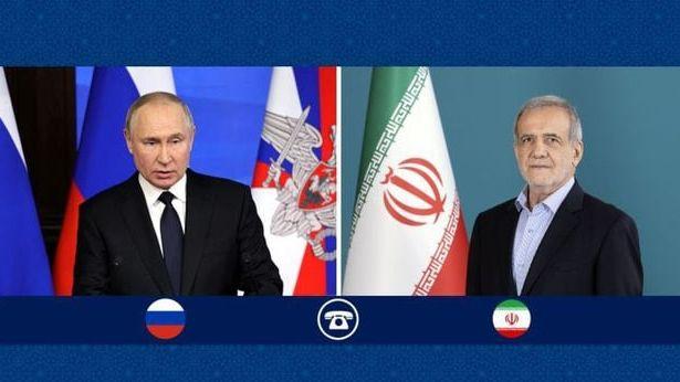 بوتين وبزكشيان يدعوان لخفض سريع للتوترات حول إيران