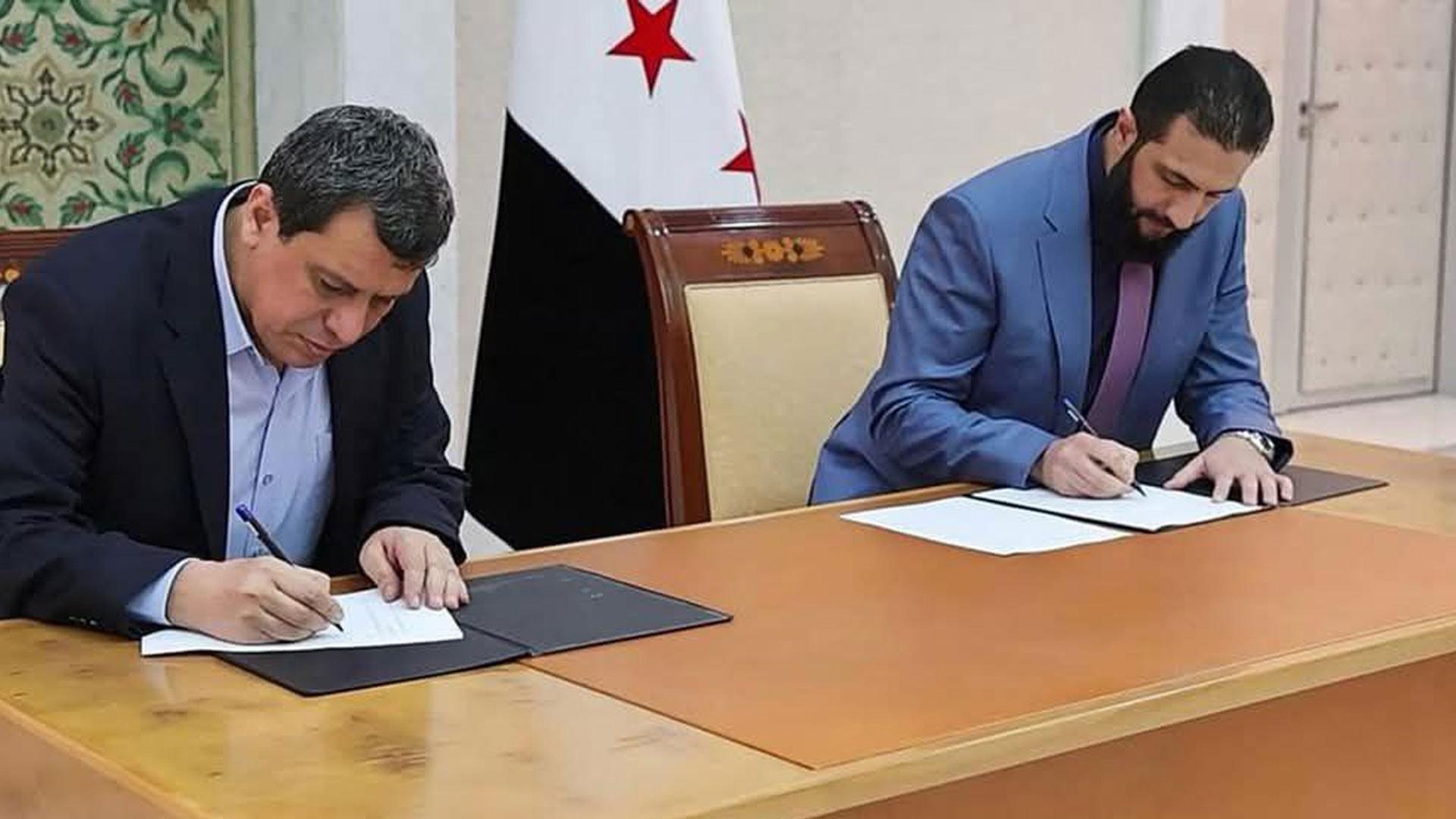 الشرع يعلن اتفاقا جديدًا مع قسد لوقف إطلاق النار.. برّاك يُثني والدفاع ترحّب