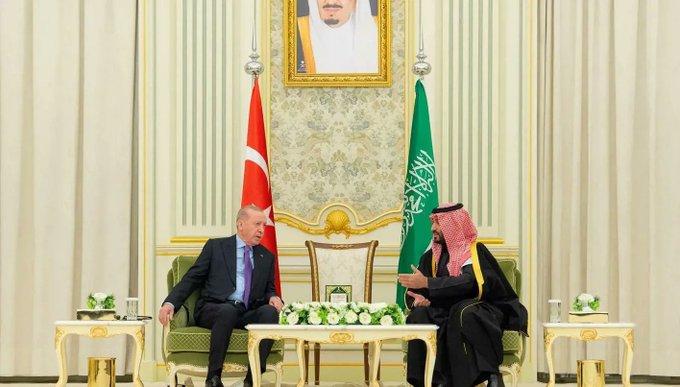 لقاء بن سلمان وإردوغان: قلق من تدهور أوضاع غزة ودعم لجهود حكومة دمشق