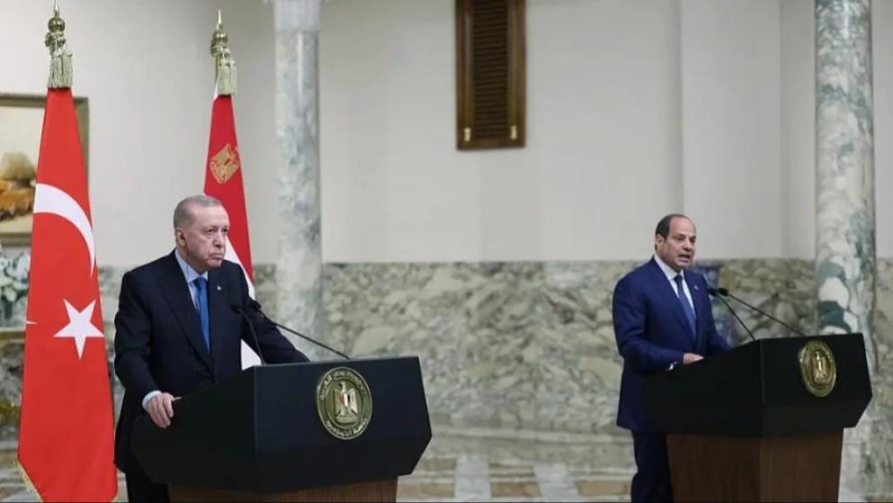 إردوغان يلتقي السيسي ويبرم معه اتفاقات شراكة جديدة