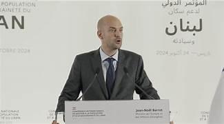 بارو بعد زيارته بيروت: فرنسا تقف الى جانب لبنان