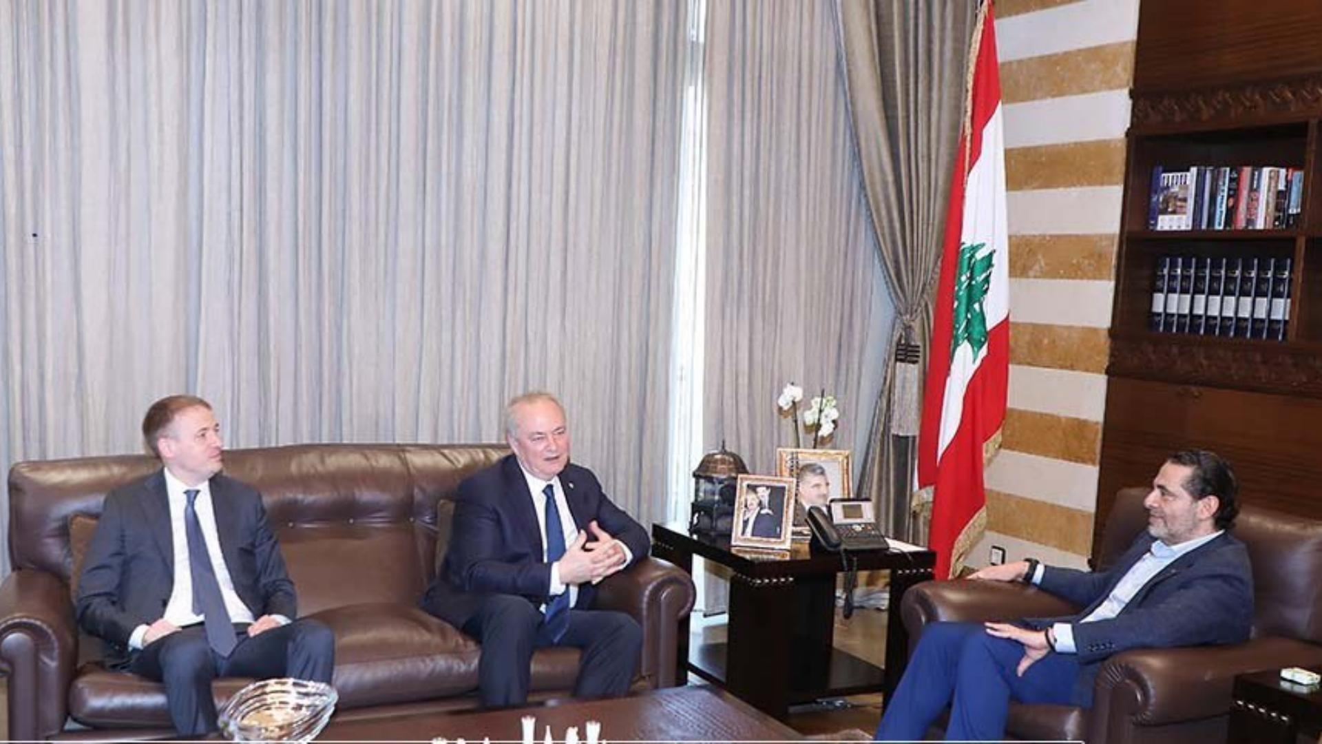 سلسلة لقاءات للحريري في بيروت.. روداكوف: إجراء الانتخابات في موعدها أمرٌ مهمّ