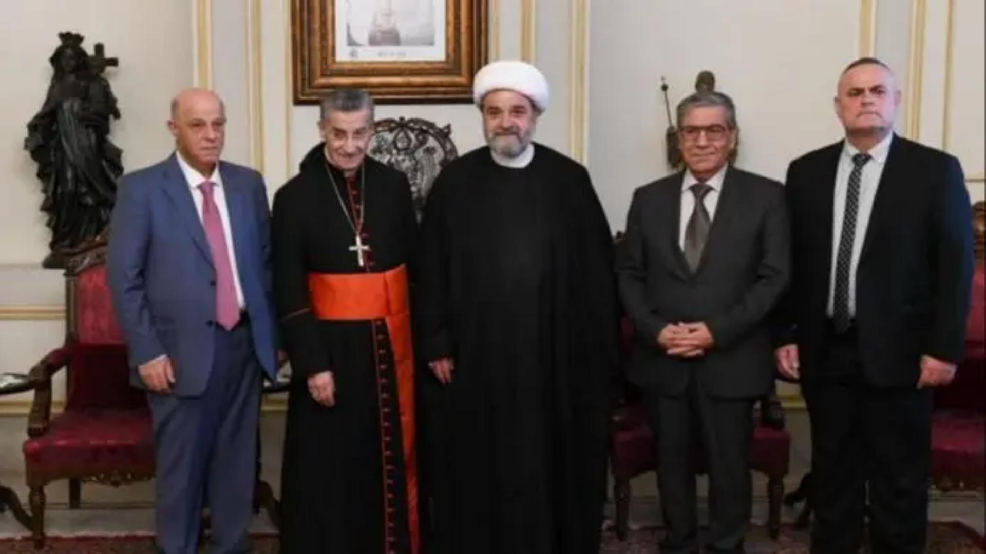 الشيخ عبد الله من بكركي: نحن مع رؤية عادلة في مسألة الضرائب
