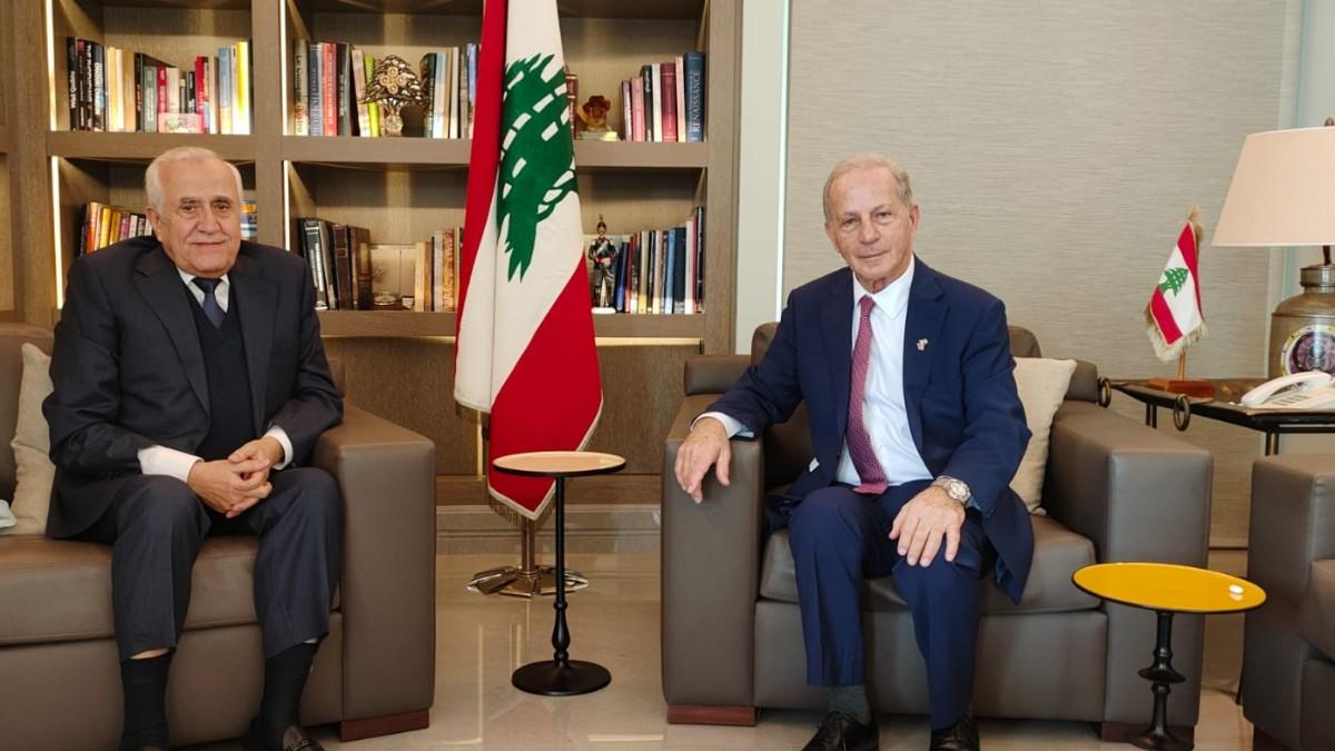سليمان يستقبل عيسى: نقدر الدور الأميركي الداعم لقيام الدولة وحصرية السلاح
