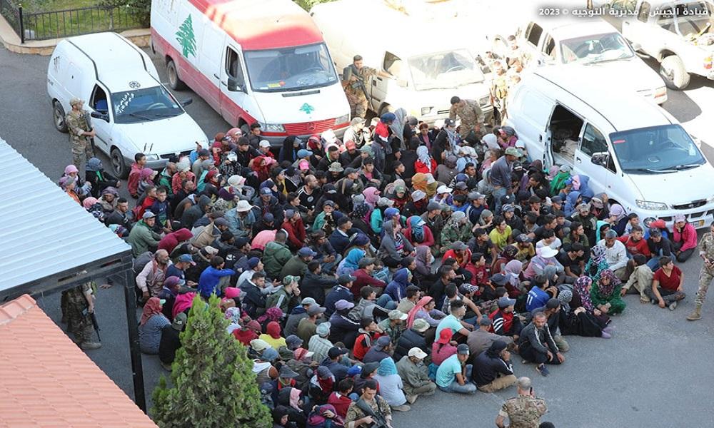 الأمن العام نظم المرحلة 15 من العودة المنظمة للنازحين السوريين