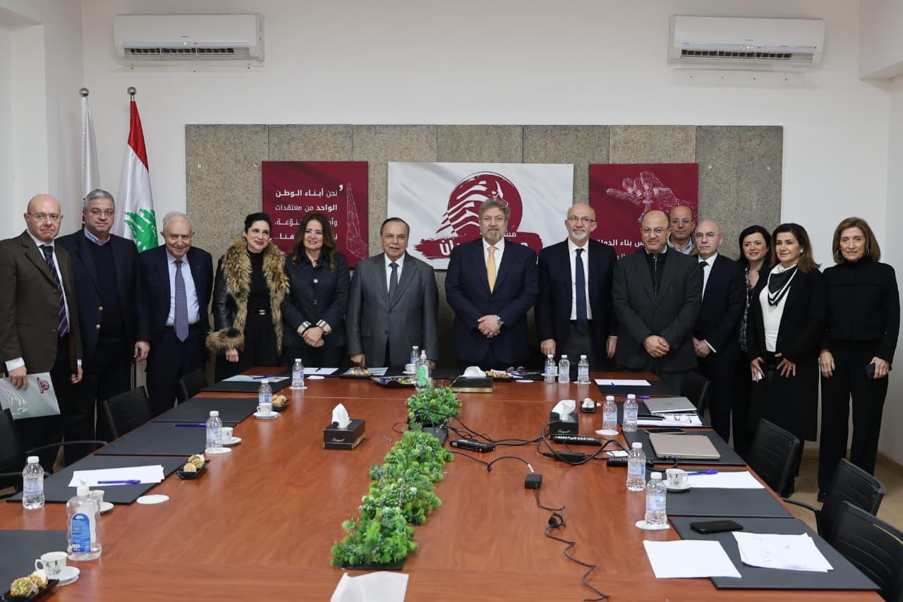 الانتخابات في صلب لقاء "مشروع وطن الإنسان" والرابطة المارونيّة