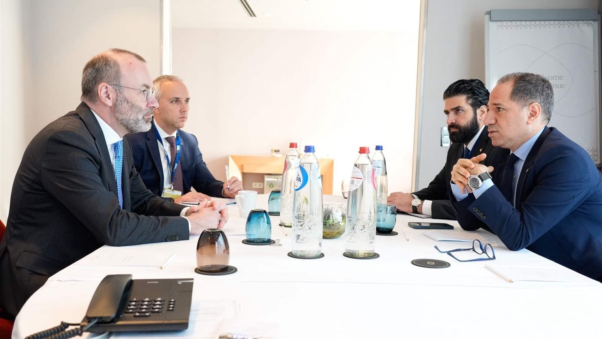 لقاءات للجميّل على هامش القِمة الأوروبية: دعم أمنيّ عاجل للبنان وتفعيل الشراكة مع الاتحاد الأوروبيّ