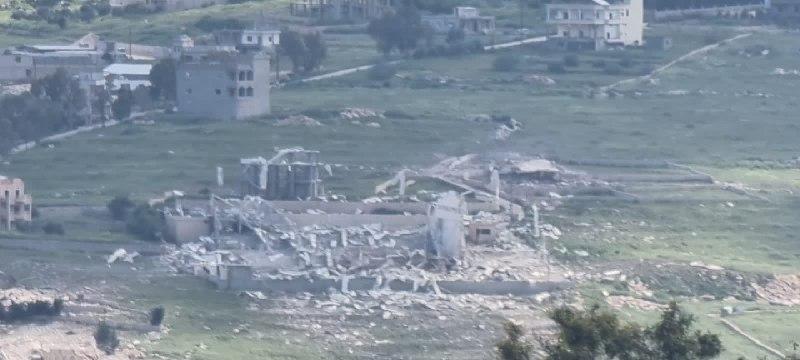 الهدم والتفجير مستمران :معالم اختفت.. وادرعي للسكان: لا تعودوا!