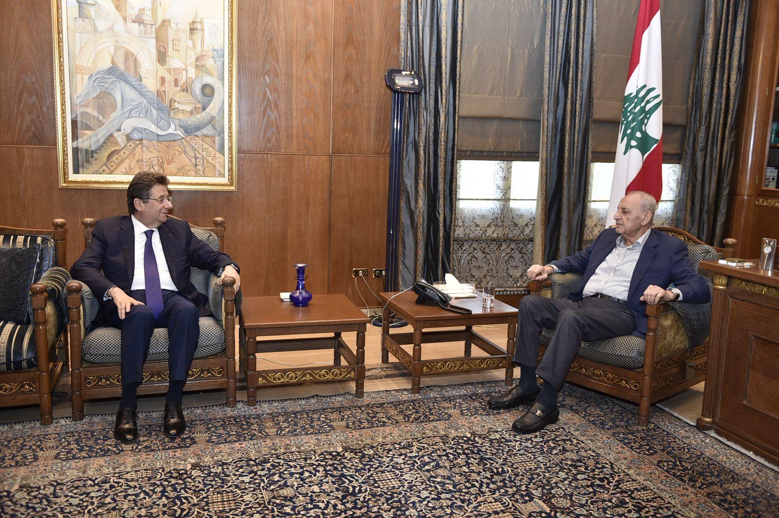 النائب إبراهيم كنعان من عين التينة: مدخل الخروج من الحرب تثبيت وقف إطلاق النار