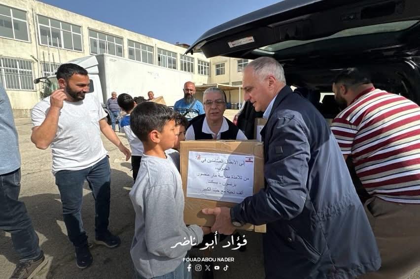رئيس المجلس المسيحي للتنسيق د. فؤاد أبو ناضر يطلق المرحلة الثانية لـ«نورج»: من الإغاثة إلى دعم التعليم في القرى الحدودية