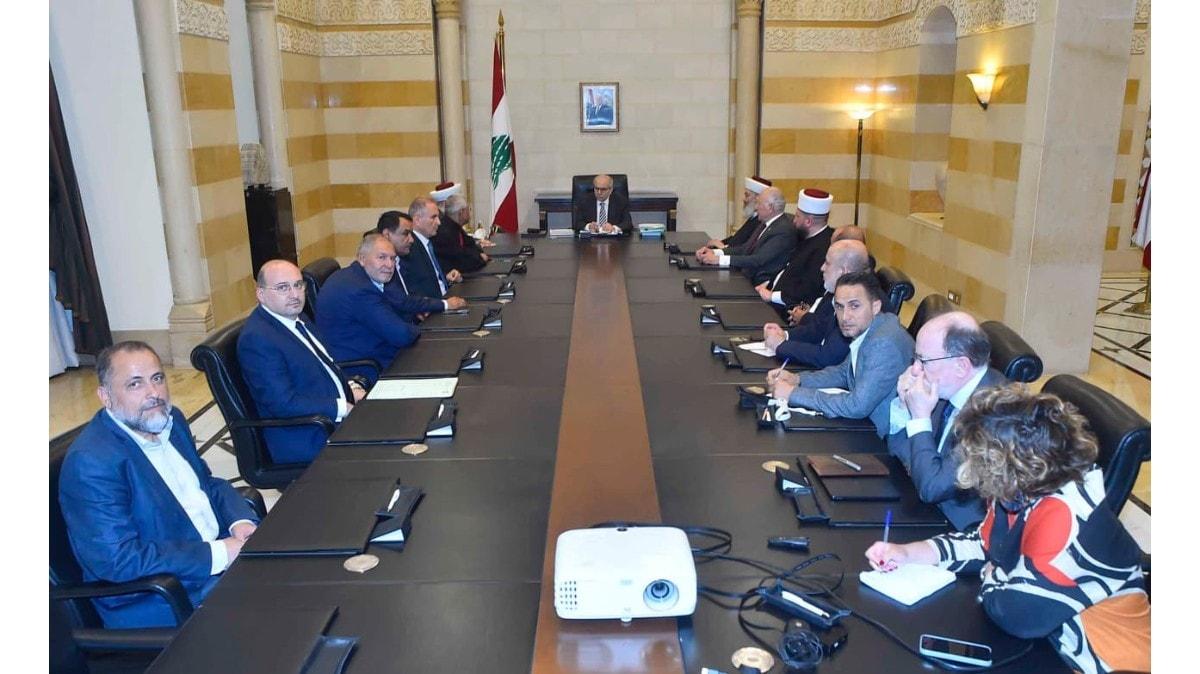 نواف سلام استقبل وفدًا من طرابلس والشمال