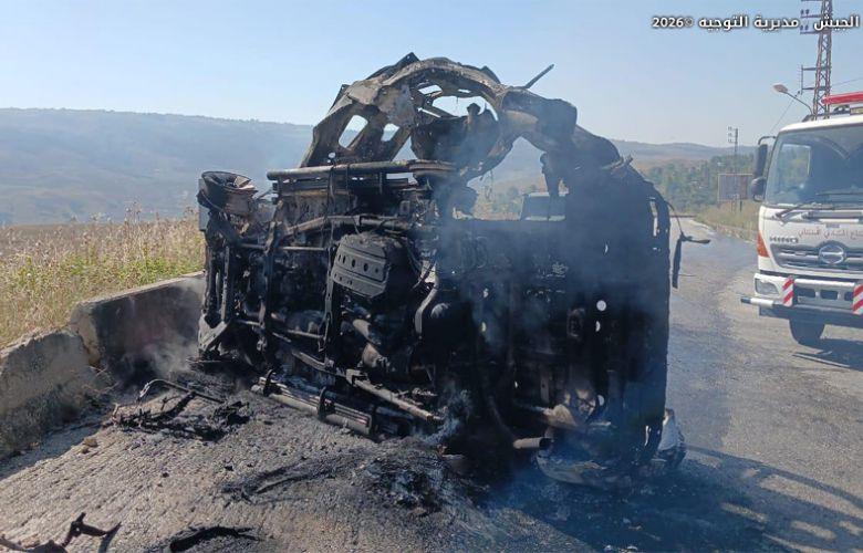 استشهاد ضابطيَن وجندي في غارة.. اسرائيل: الحادثة قيد التحقيق