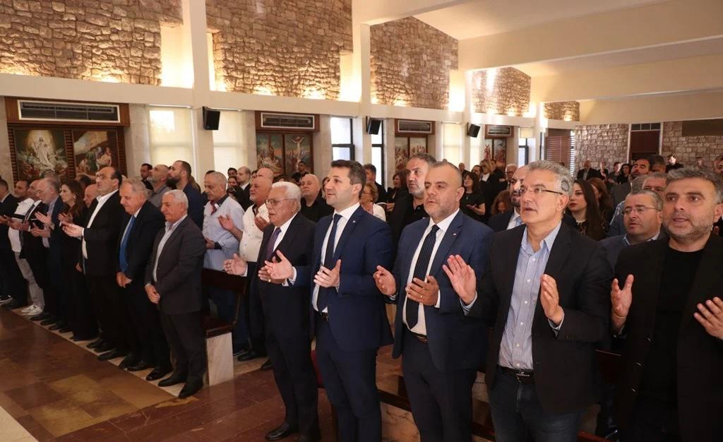 النائب اديب عبد المسيح شارك في ذكرى استشهاد جود البايع ممثلًا رئيس الكتائب