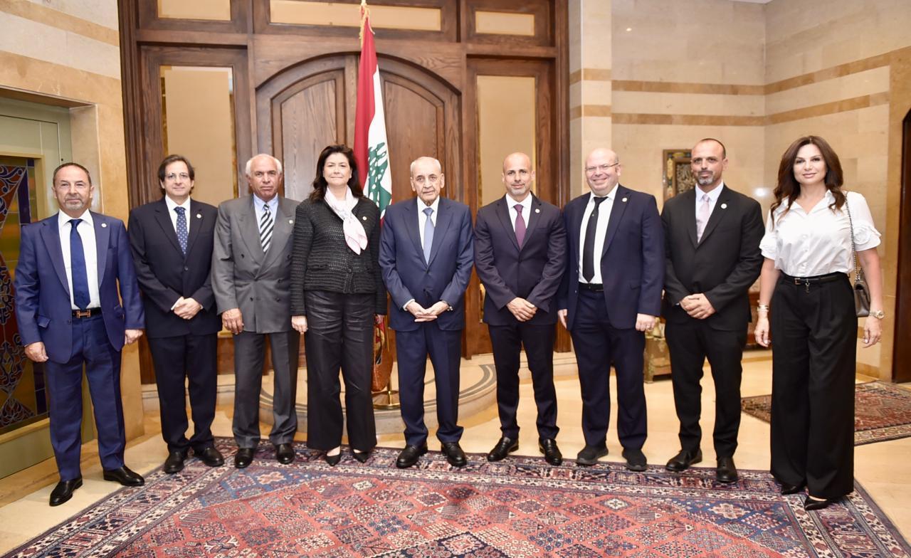 بري يستقبل العريضي ووفد جمعيّة المقاصد الإسلاميّة