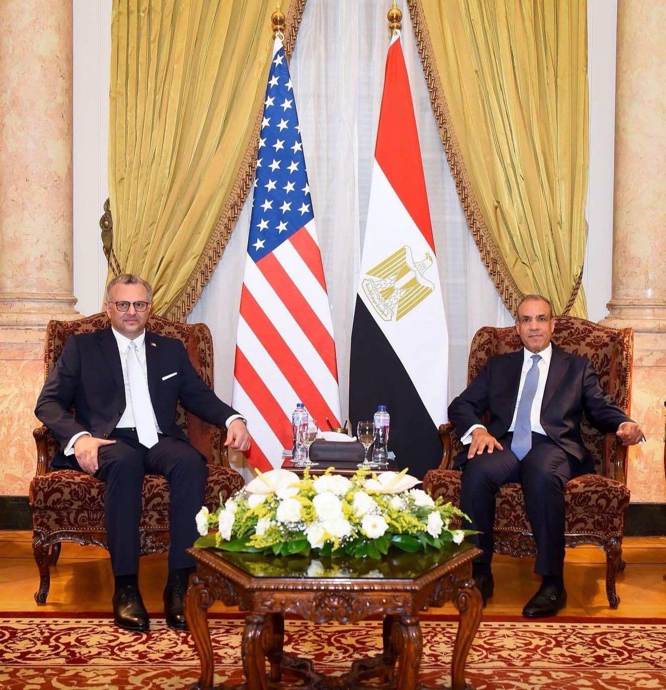 مسعد بولس: مباحثات "ممتازة" مع وزير الخارجية المصري لتعزيز الشراكة الاستراتيجية ودعم السلام الإقليمي