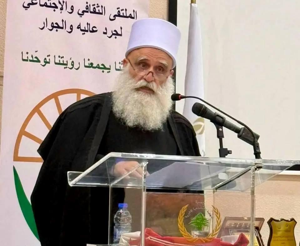 شيخ العقل: اللبنانيون مسؤولون أمام الوطن والتاريخ بتضامنهم في مواجهة التحدّيات
