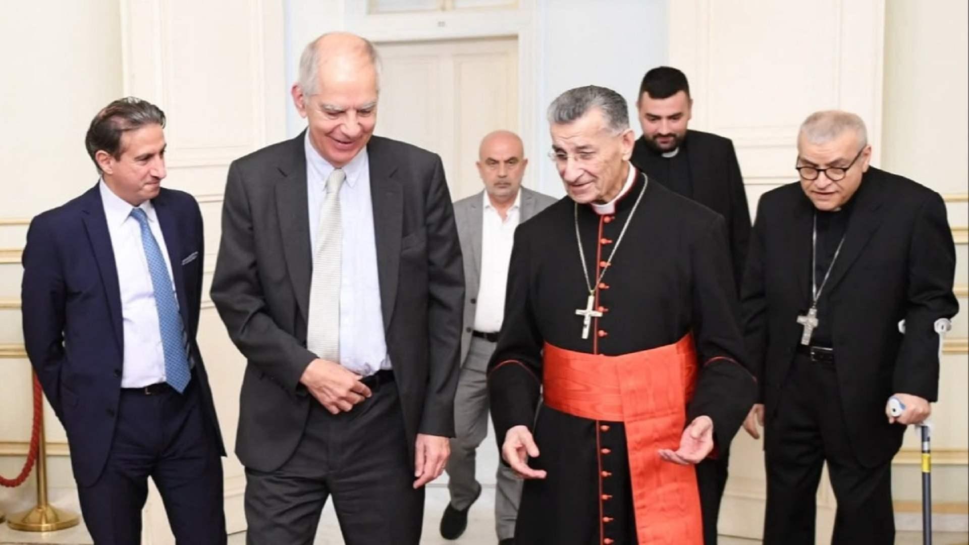 الراعي لماغرو: لبنان يقدّر كل من عمل بإخلاص من أجله