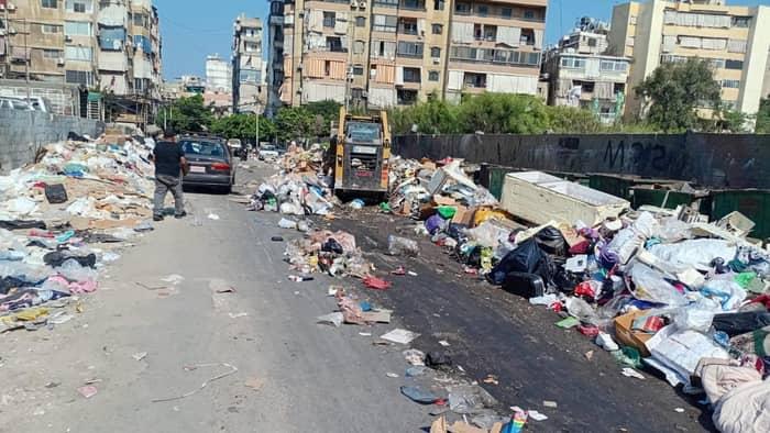 إزالة التعديات وفتح الطريق في صبرا