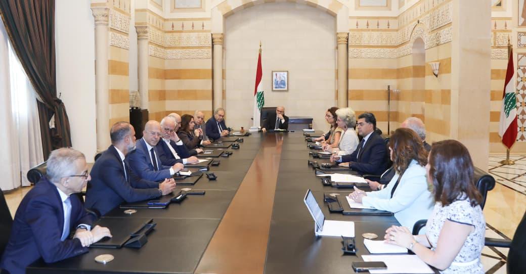 نتائج جولات الوزراء الميدانية إلى القرى الجنوبية على طاولة السراي
