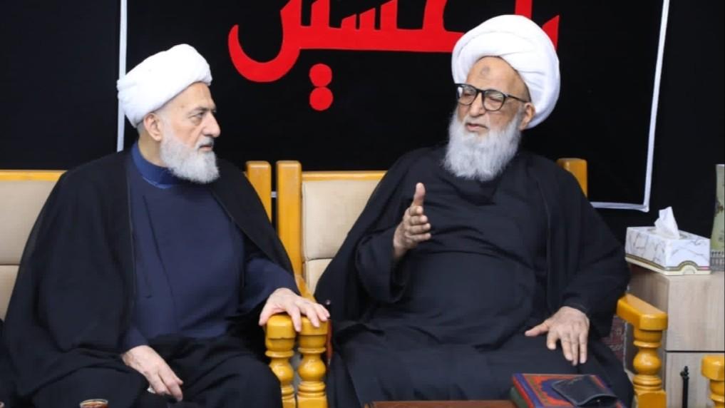 الخطيب يعود مساء من النجف بعد زيارة ايران والعراق ولقاءات مع المرجعيات الدينية